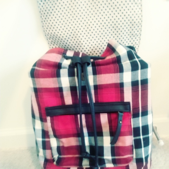 Discontinued Flannel Cloth Backpack - Picture 2 of 4